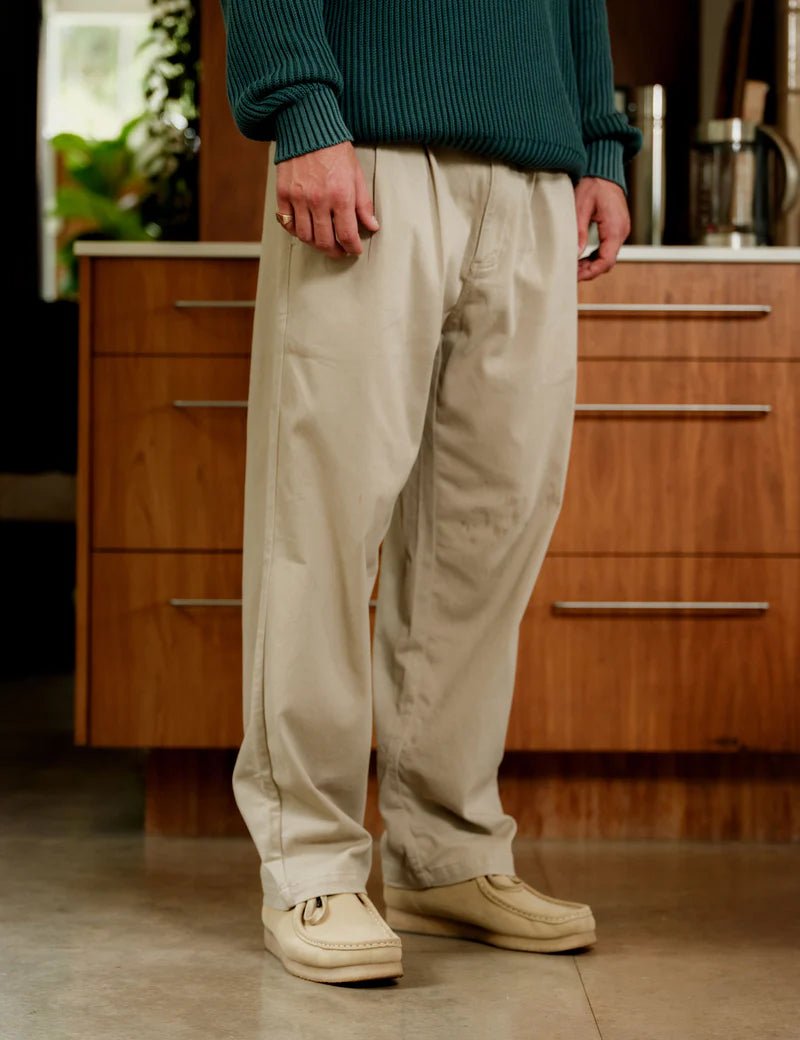 Simple | Brooklyn Cotton Pant | Stone - Suzie Anderson Home