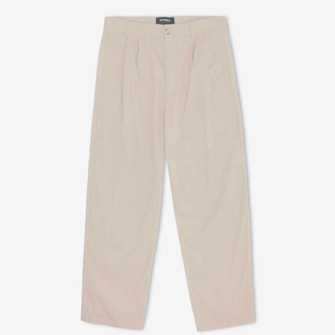 Simple | Brooklyn Cotton Pant | Stone - Suzie Anderson Home