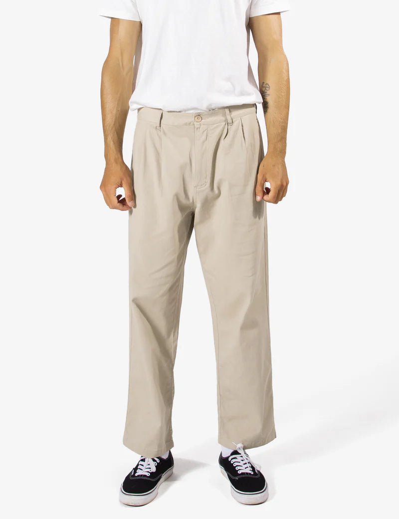 Simple | Brooklyn Cotton Pant | Stone - Suzie Anderson Home