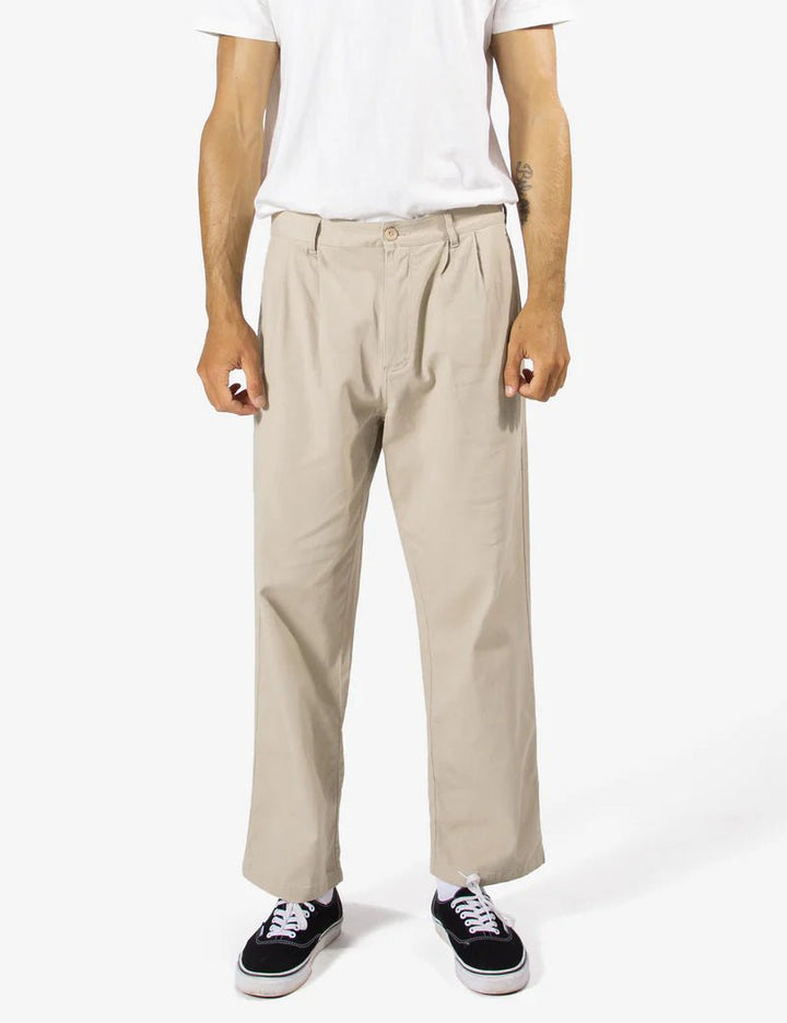 Simple | Brooklyn Cotton Pant | Stone - Suzie Anderson Home