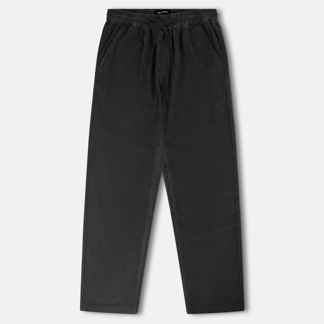 Simple | Burbank Elastic Cord Pant | Charcoal - Suzie Anderson Home