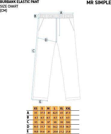 Simple | Burbank Elastic Cord Pant | Charcoal - Suzie Anderson Home