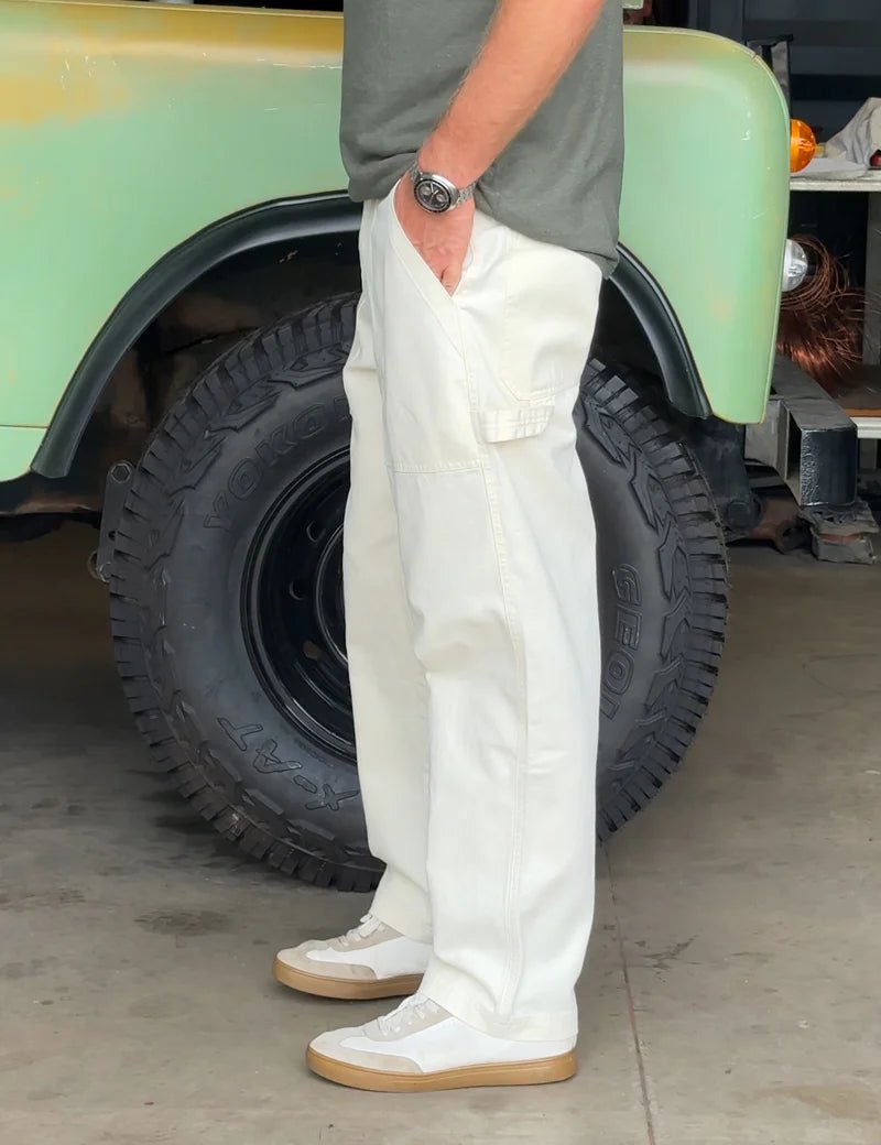Simple | Carpenter Pant | Off White - Suzie Anderson Home