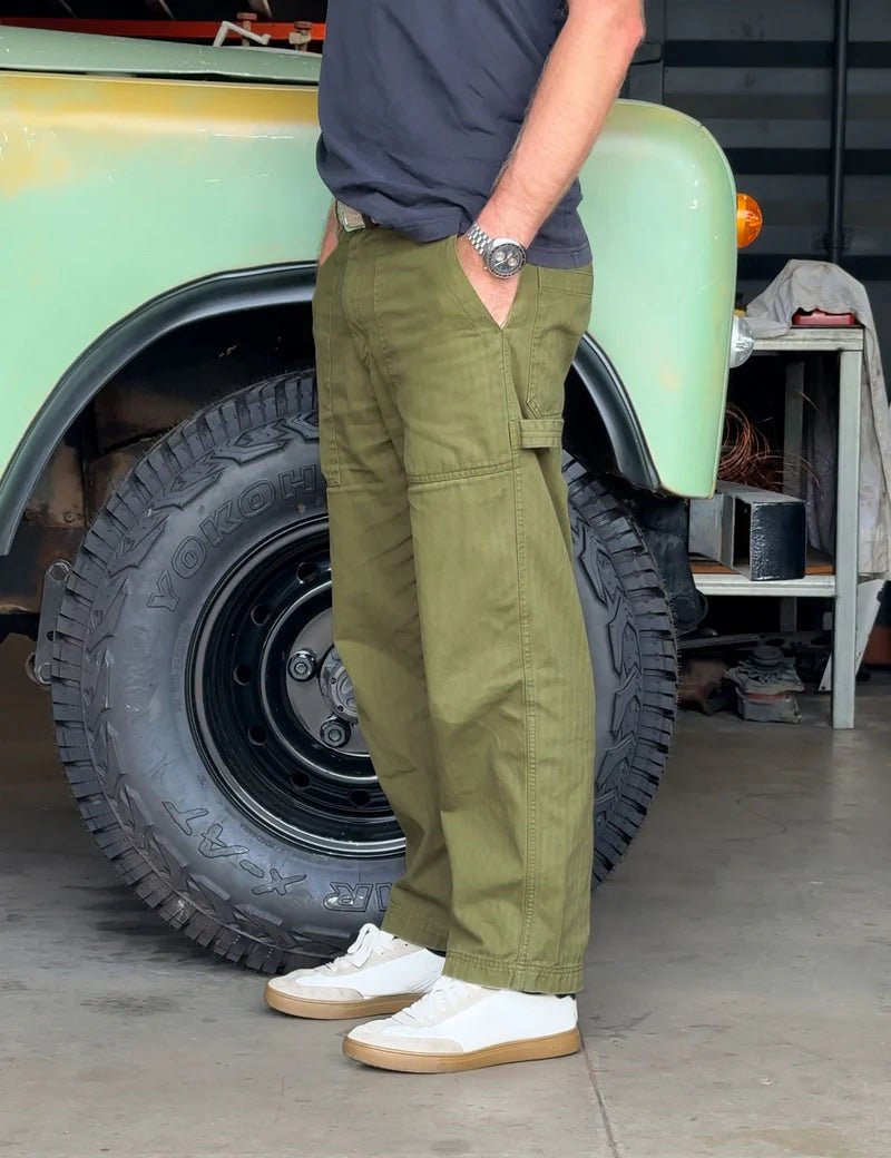 Simple | Carpenter Pant | Vintage Army - Suzie Anderson Home