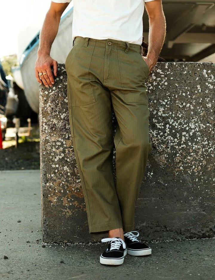 Simple | Carpenter Pant | Vintage Army - Suzie Anderson Home