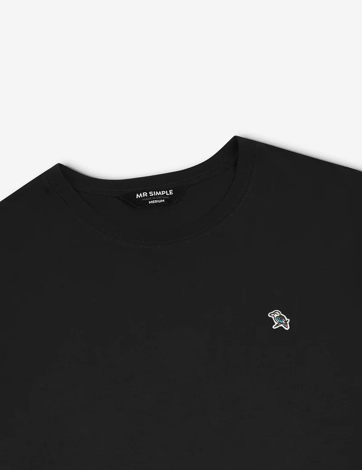Simple | Chapman Kooka Tshirt | Black - Suzie Anderson Home