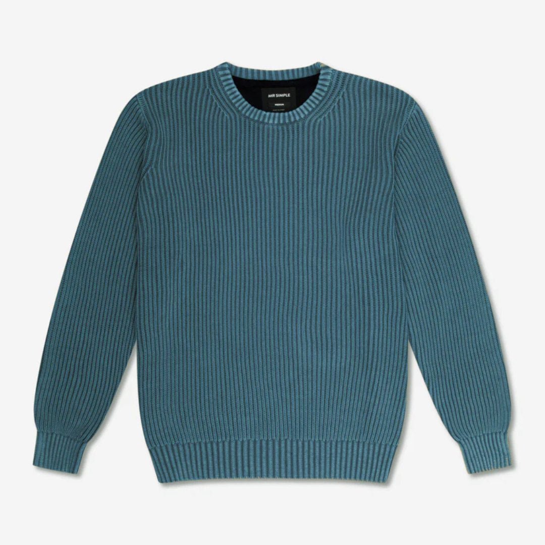 Simple | Fisher Knit | Petrol - Suzie Anderson Home