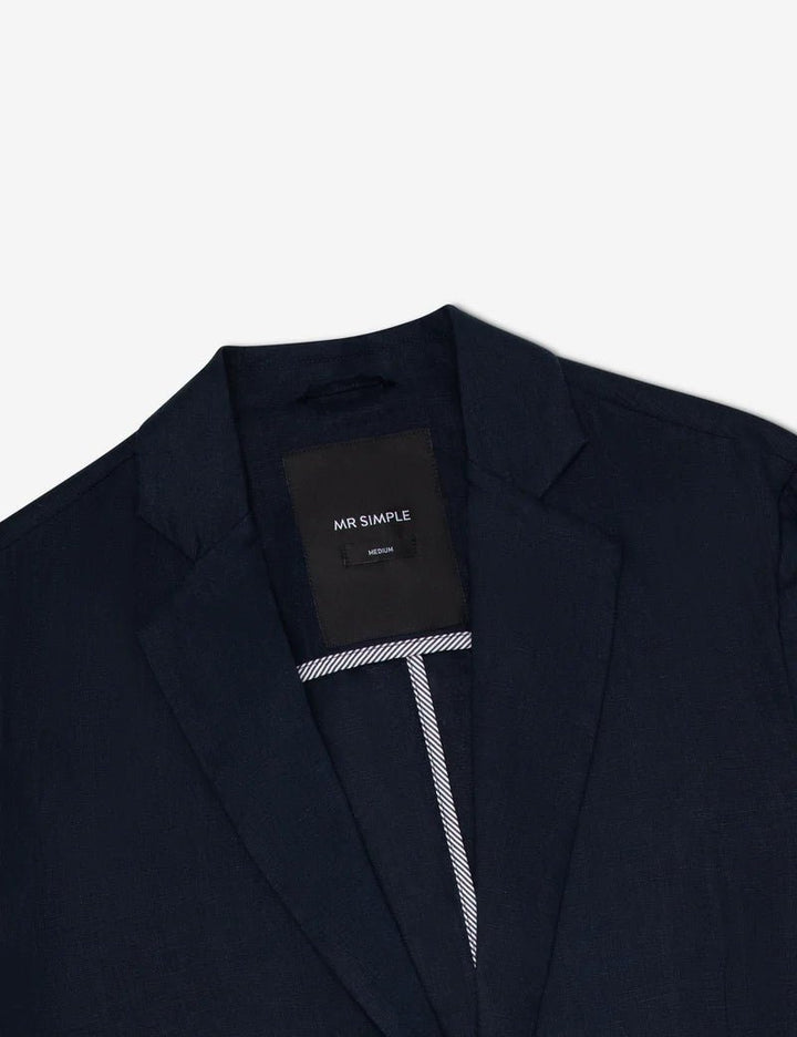 Simple | Gatsby Blazer | Navy - Suzie Anderson Home