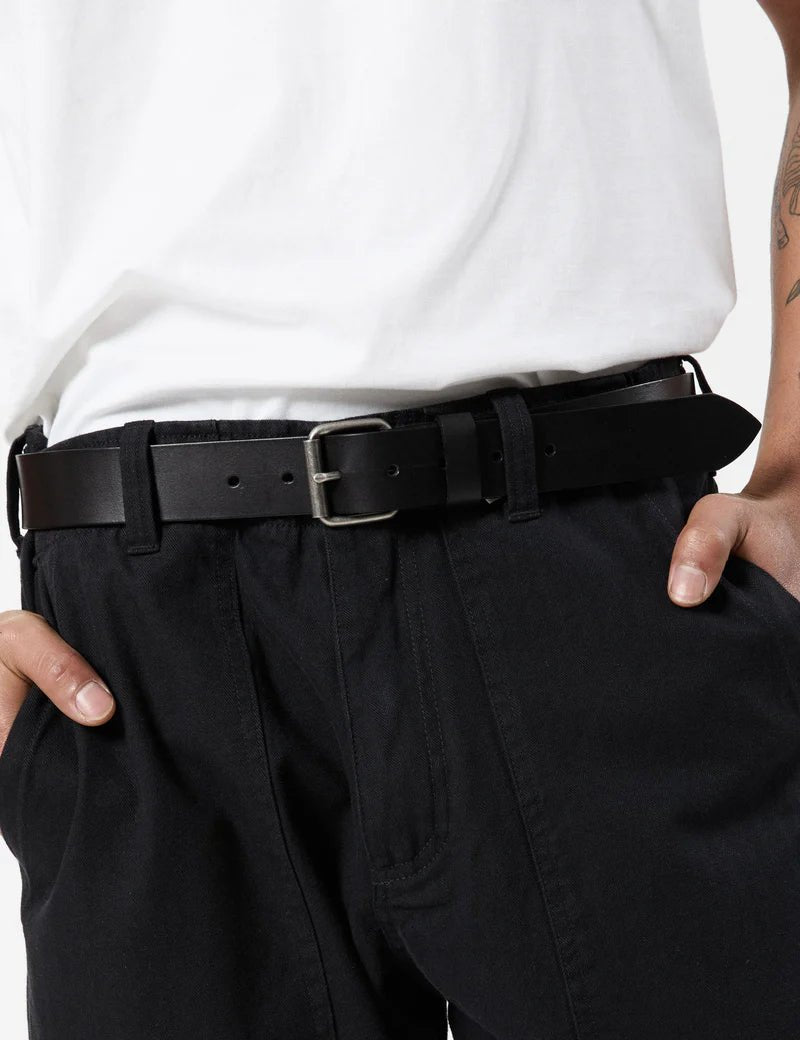 Simple | Leather Belt 28/34 | Black - Suzie Anderson Home