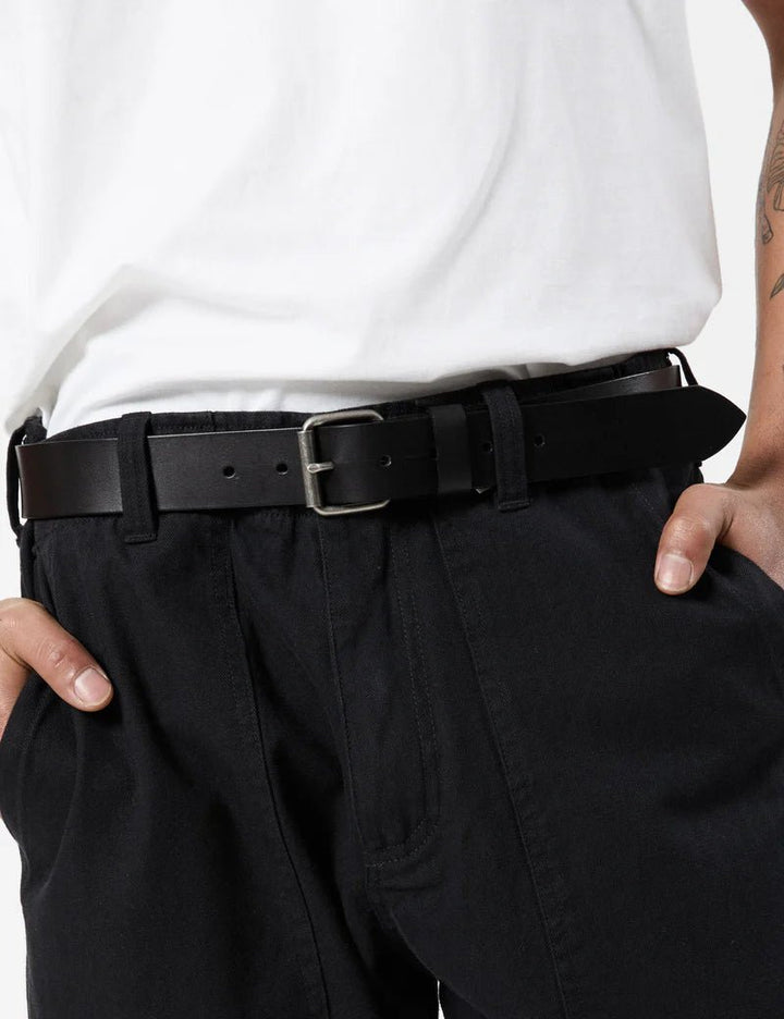 Simple | Leather Belt 32/38 | Black - Suzie Anderson Home