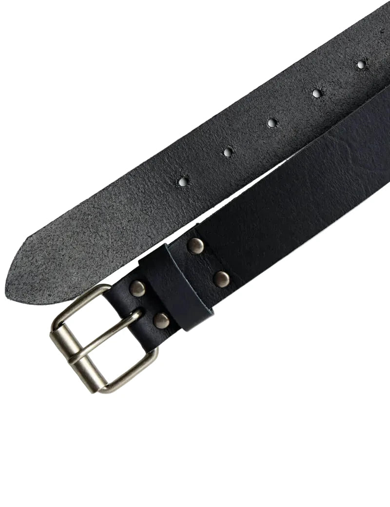 Simple | Leather Belt 32/38 | Black - Suzie Anderson Home