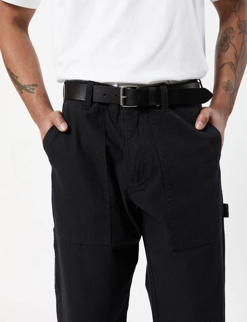 Simple | Leather Belt 32/38 | Black - Suzie Anderson Home