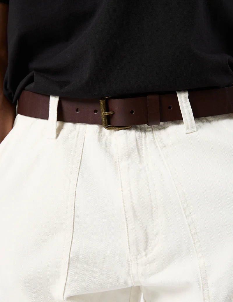 Simple | Leather Belt 32/38 | Brown - Suzie Anderson Home