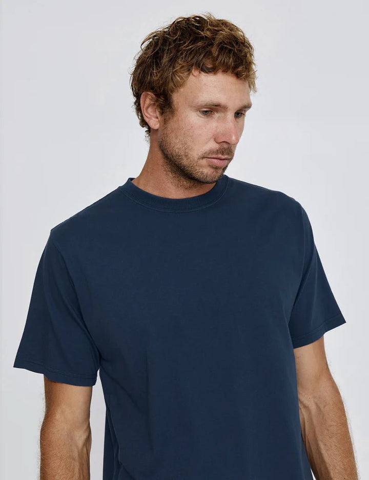 Simple | Men’s Heavy Weight T-shirt | Navy - Suzie Anderson Home