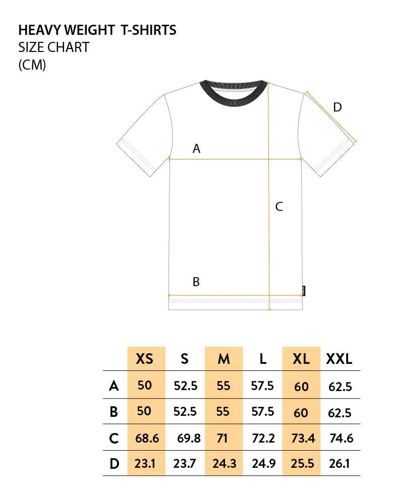 Simple | Men’s Heavy Weight T-shirt | White - Suzie Anderson Home