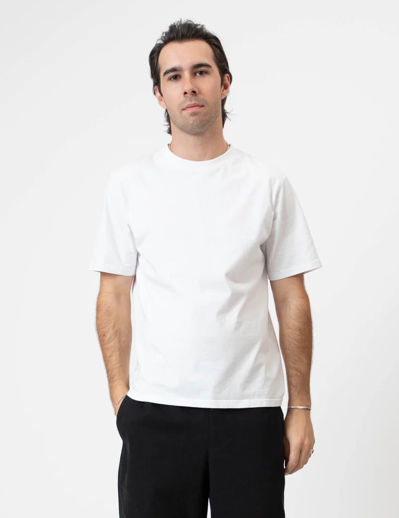 Simple | Men’s Heavy Weight T-shirt | White - Suzie Anderson Home