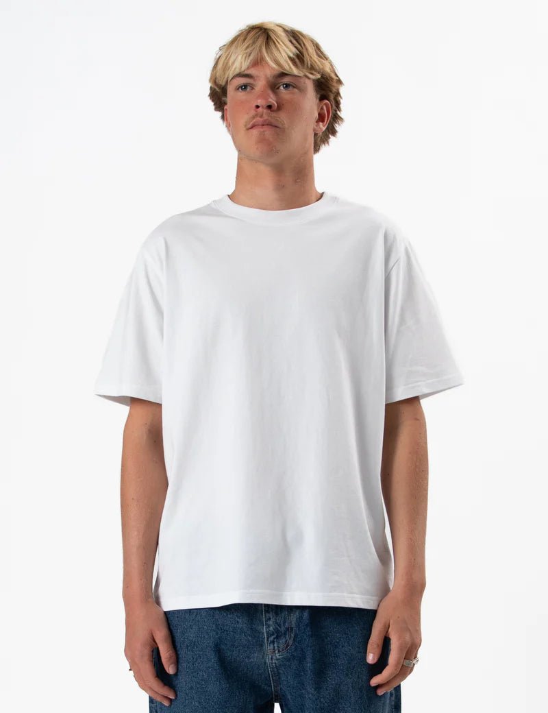 Simple | Men’s Heavy Weight T-shirt | White - Suzie Anderson Home