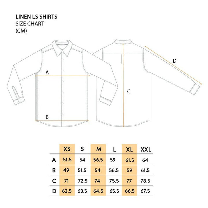 Simple | Men’s Linen Long Sleeve Shirt | Natural - Suzie Anderson Home