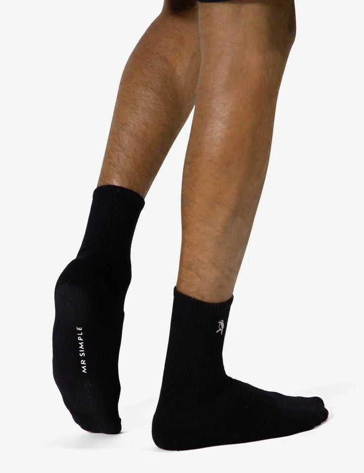 Simple | Mister Sock 3 Pack | Black Kookaburra - Suzie Anderson Home