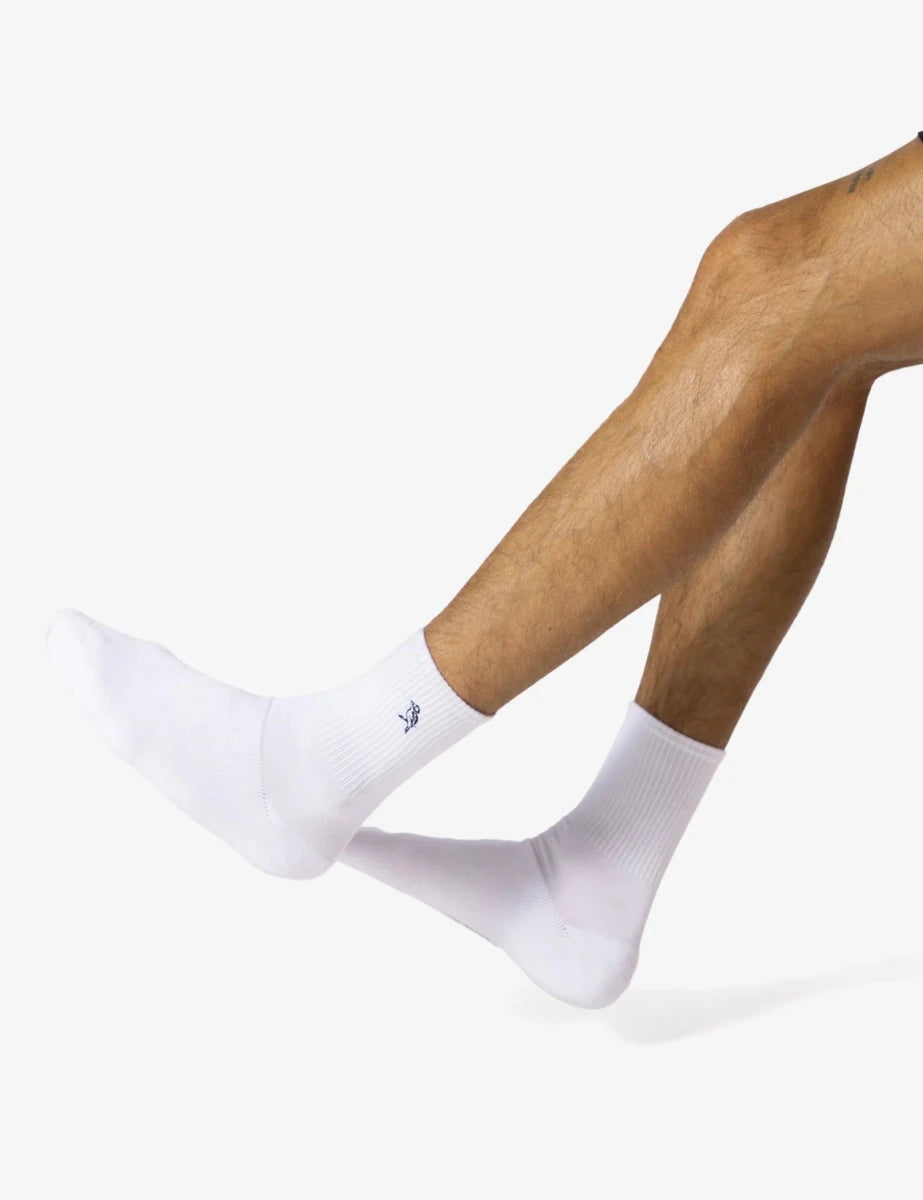 Simple | Mister Sock 3 Pack | White Kookaburra - Suzie Anderson Home
