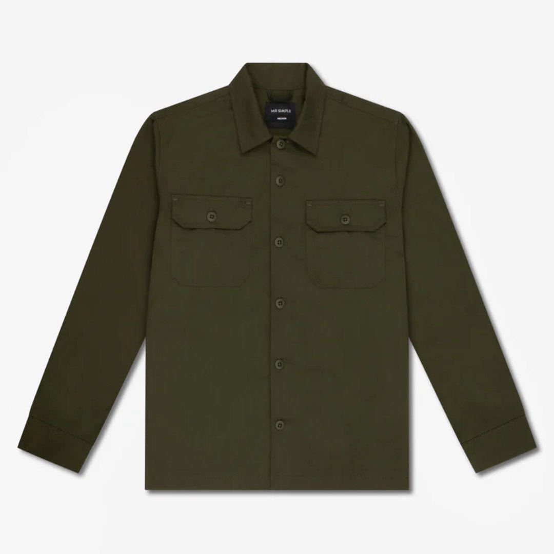 Simple | Overshirt Ripstop | Army - Suzie Anderson Home