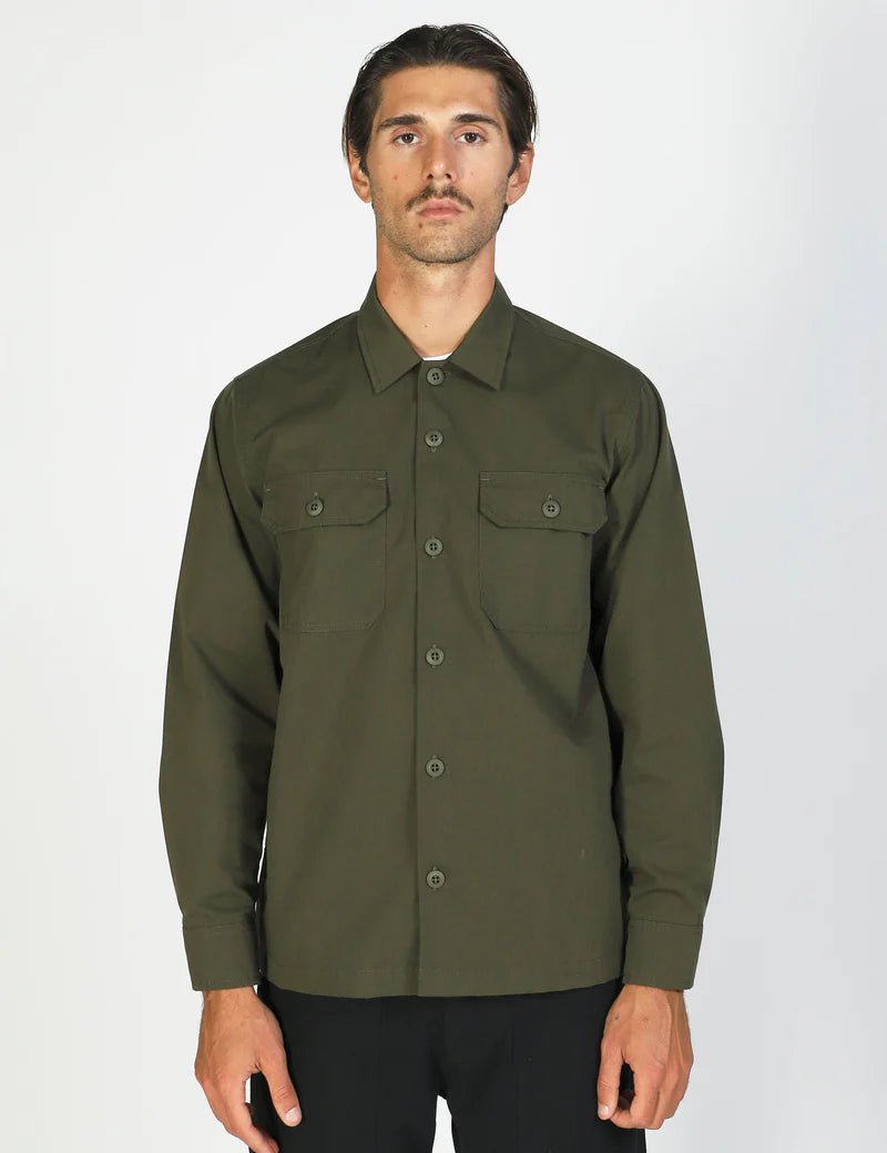 Simple | Overshirt Ripstop | Army - Suzie Anderson Home