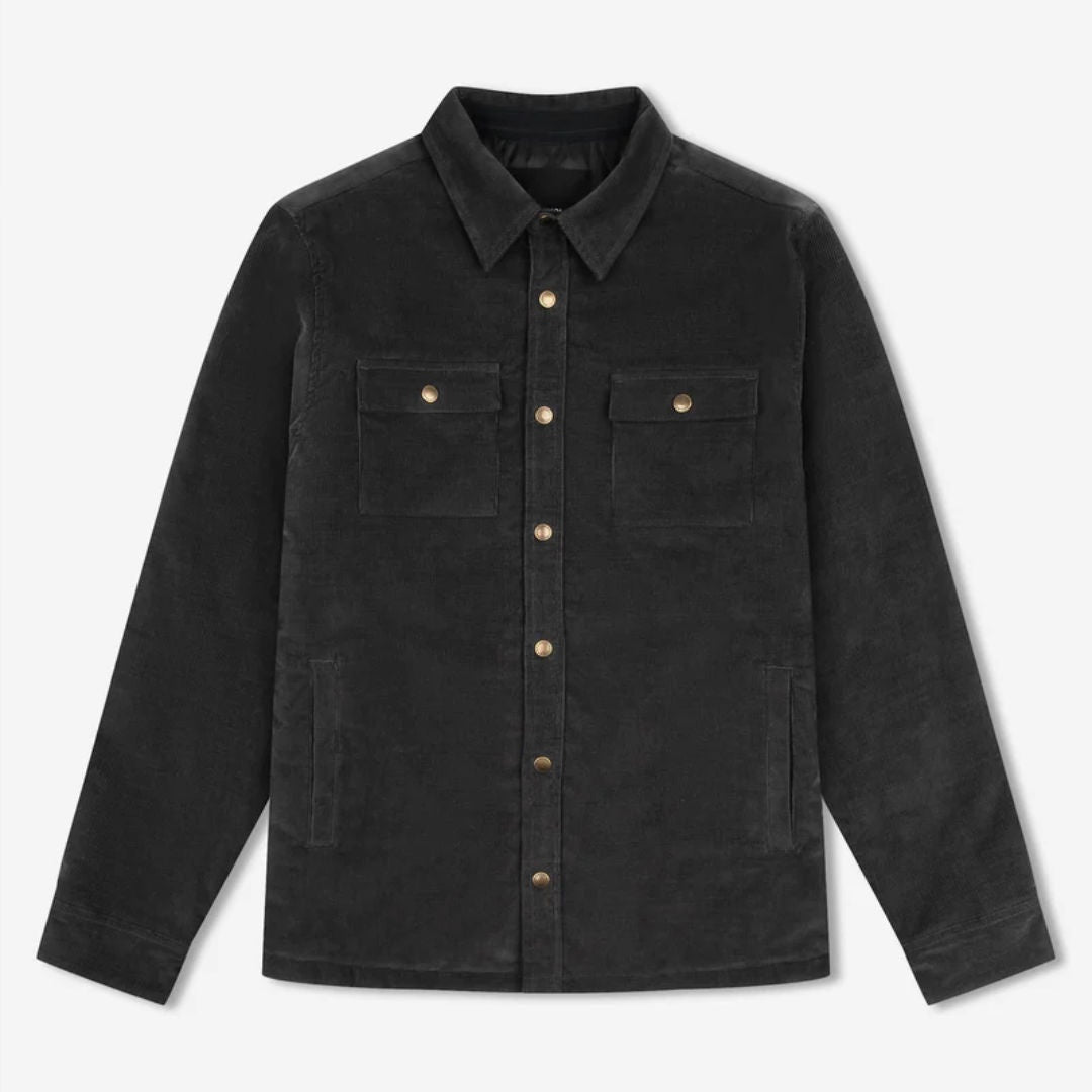Simple | Quilted Cord Jacket | Graphite - Suzie Anderson Home