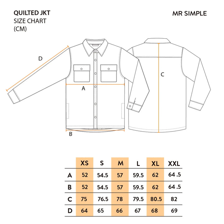 Simple | Quilted Cord Jacket | Graphite - Suzie Anderson Home