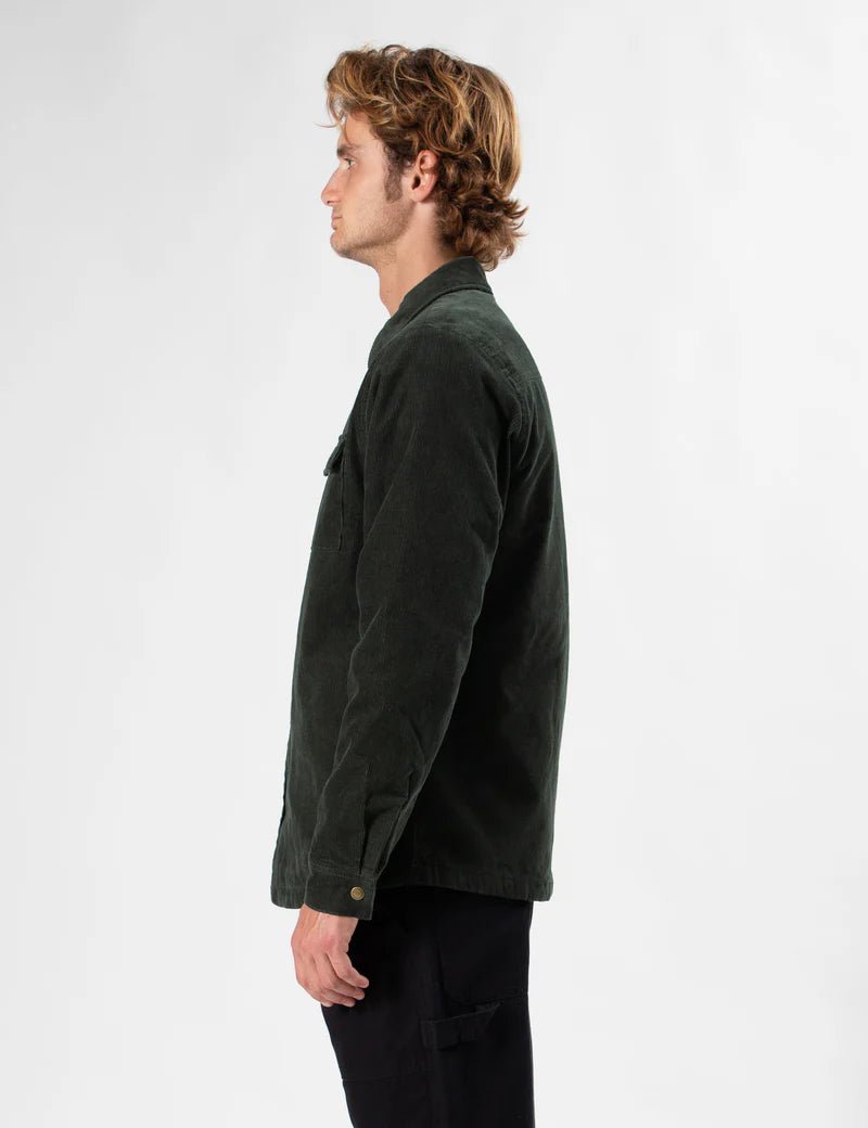 Simple | Quilted Cord Jacket | Pine - Suzie Anderson Home