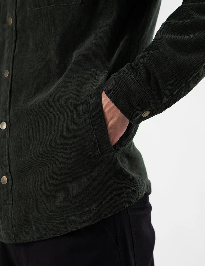 Simple | Quilted Cord Jacket | Pine - Suzie Anderson Home