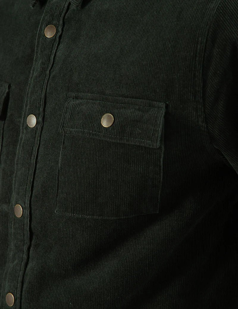 Simple | Quilted Cord Jacket | Pine - Suzie Anderson Home