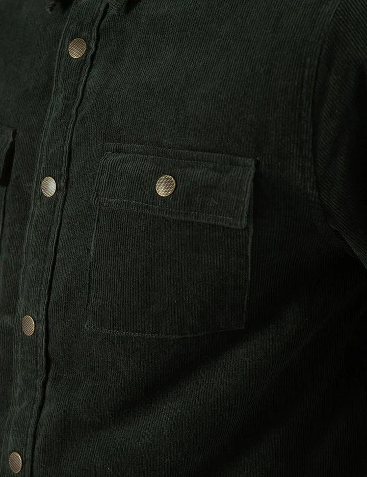 Simple | Quilted Cord Jacket | Pine - Suzie Anderson Home