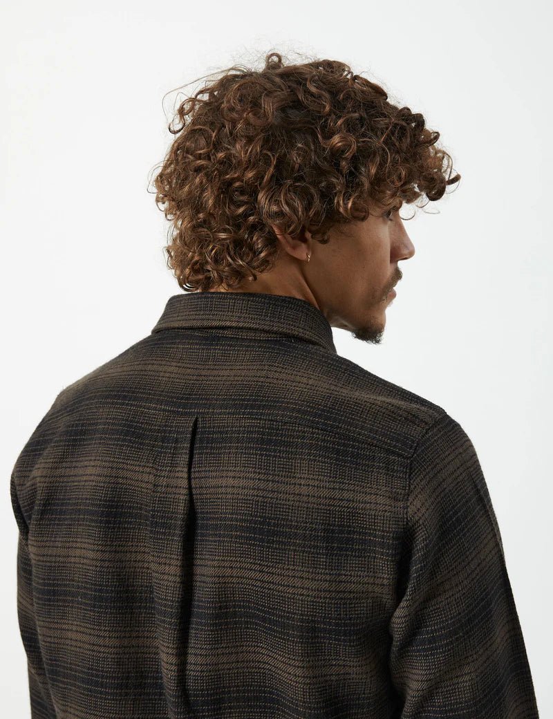 Simple | Soho Long Sleeve Shirt | Brown Check - Suzie Anderson Home