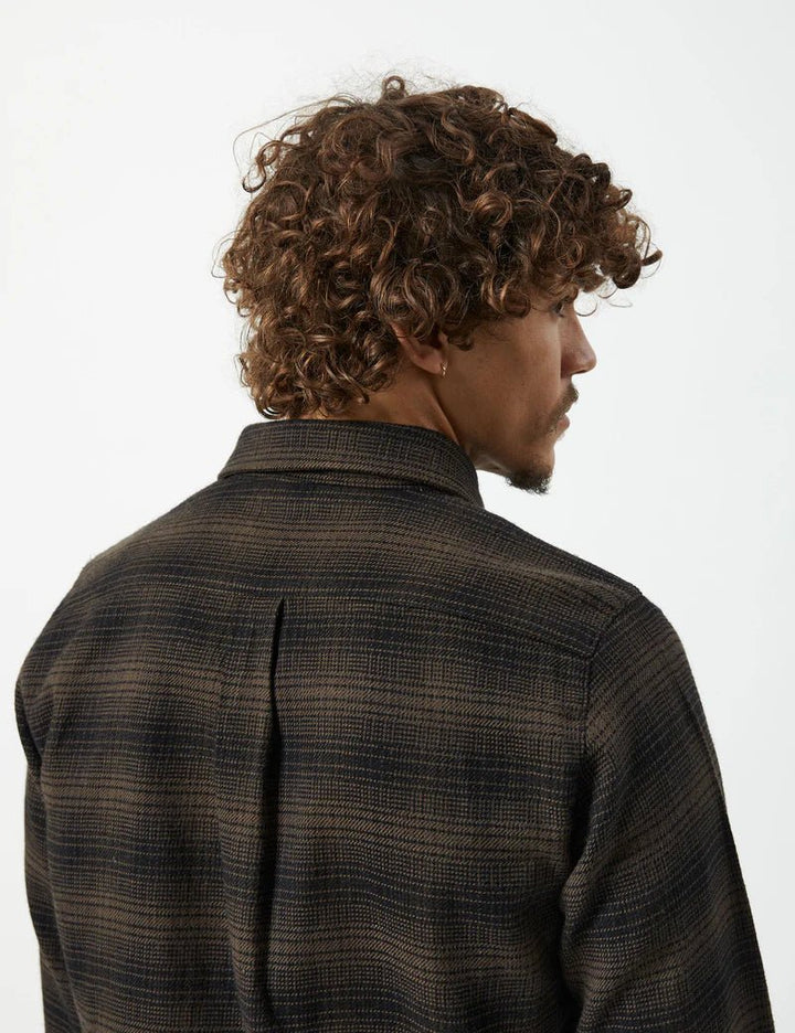 Simple | Soho Long Sleeve Shirt | Brown Check - Suzie Anderson Home