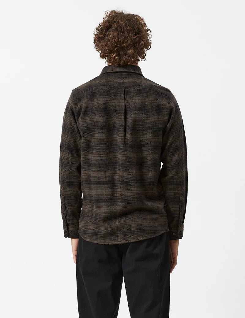 Simple | Soho Long Sleeve Shirt | Brown Check - Suzie Anderson Home