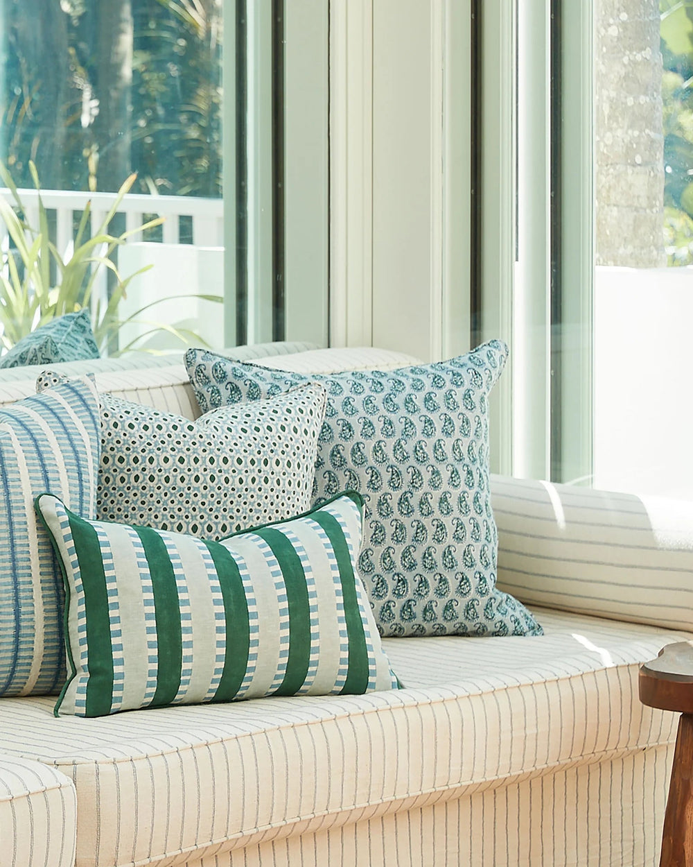 Simrane Byzantine Cushion & Insert | 55x55cm - Suzie Anderson Home
