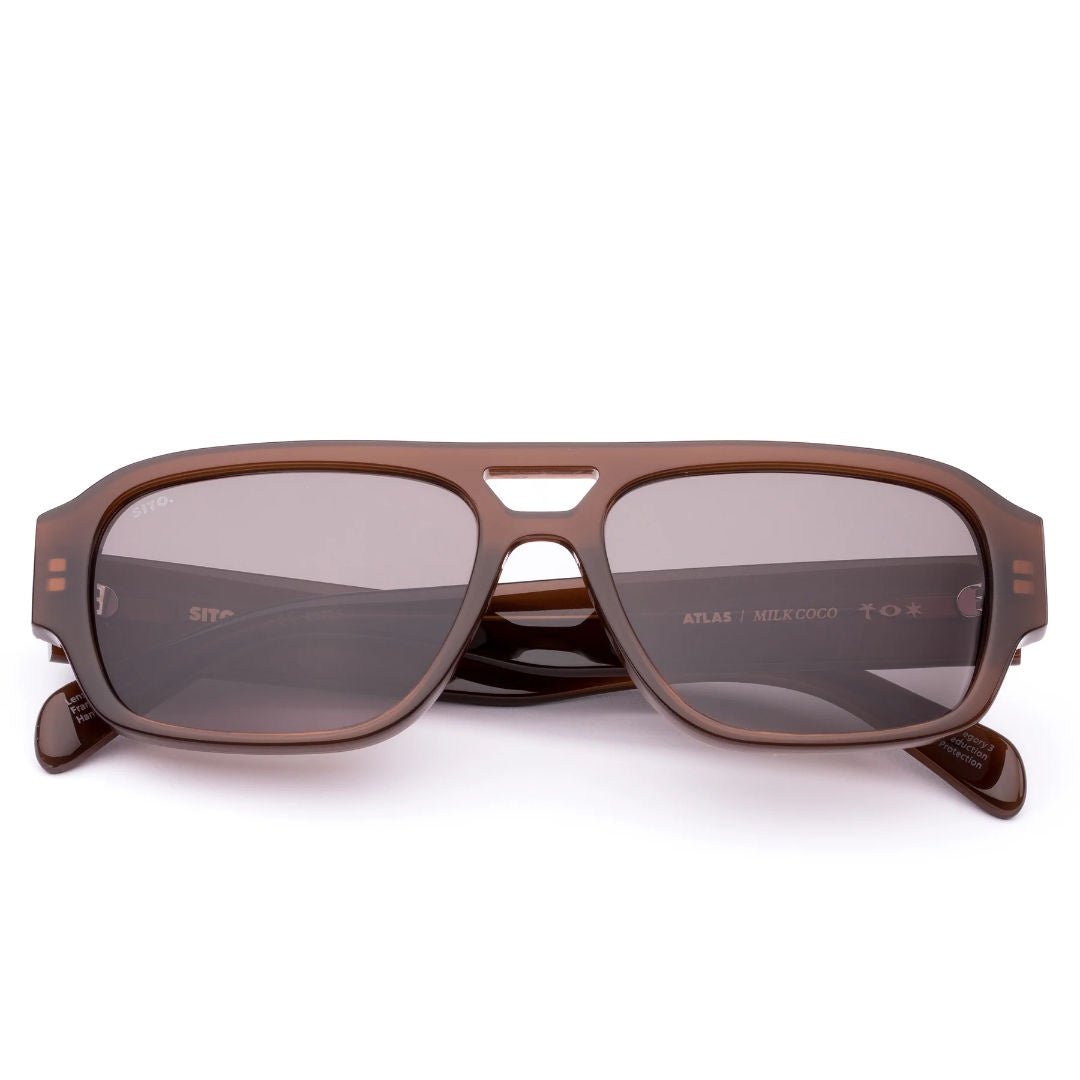 Sito | Atlas Sunglasses | Milky Coco / Grey - Suzie Anderson Home