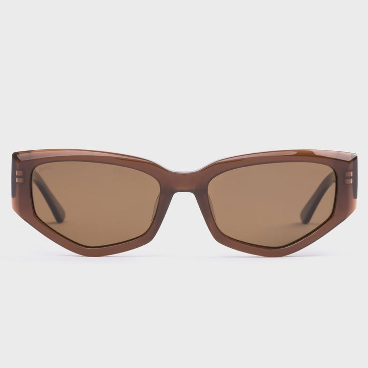 Sito | Diamond Polarised Sunglasses | Milky Coco / Brown - Suzie Anderson Home