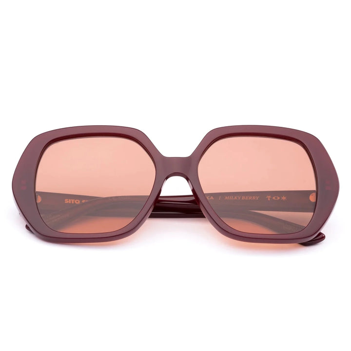 Sito | Lucca Sunglasses | Milky Berry / Candy - Suzie Anderson Home