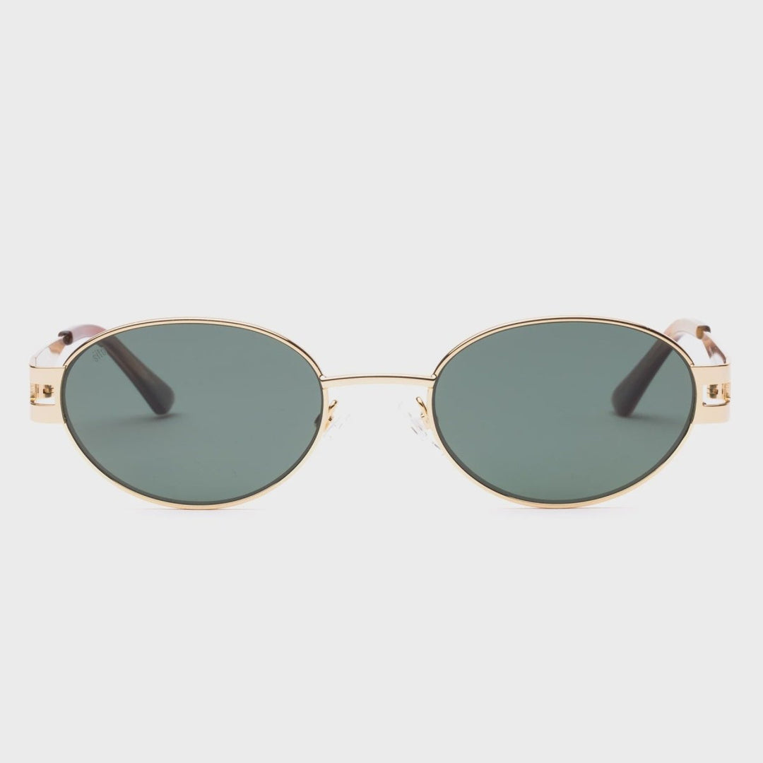 Sito | Stevie Polarised Sunglasses | Gold/Tangelo/Slate - Suzie Anderson Home