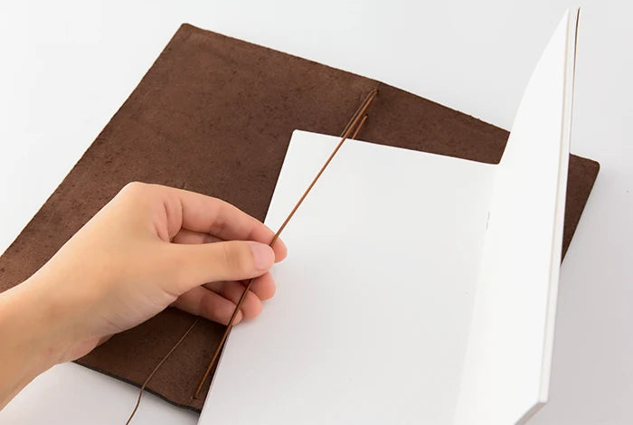 Brown Leather Travellers Notebook | Regular Size