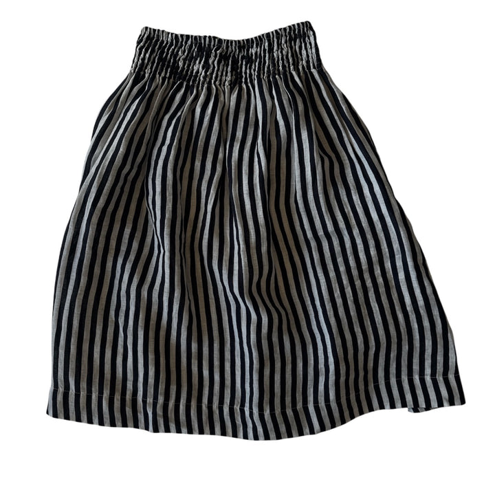 Frockk | Lola Skirt | Indigo/White Stripe