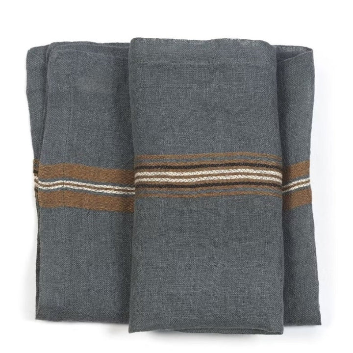 Kea Libeco Linen Stripe Napkins | PACK OF 2