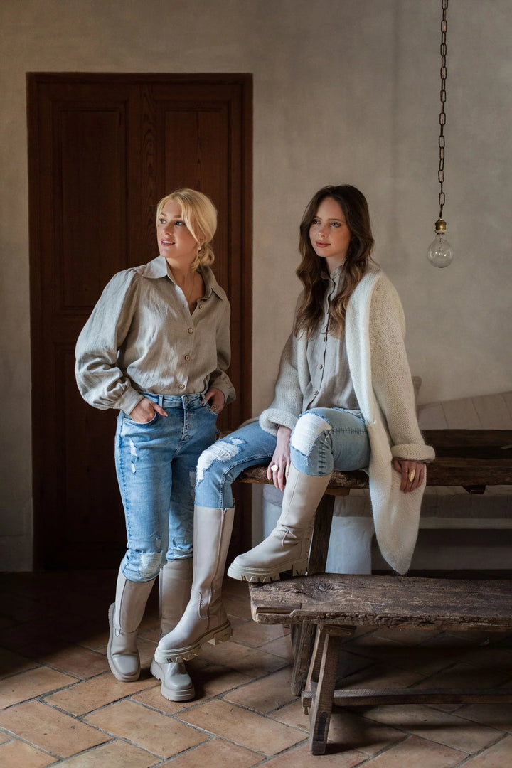 Bypias | Slowly Morning Cardi | Natural White