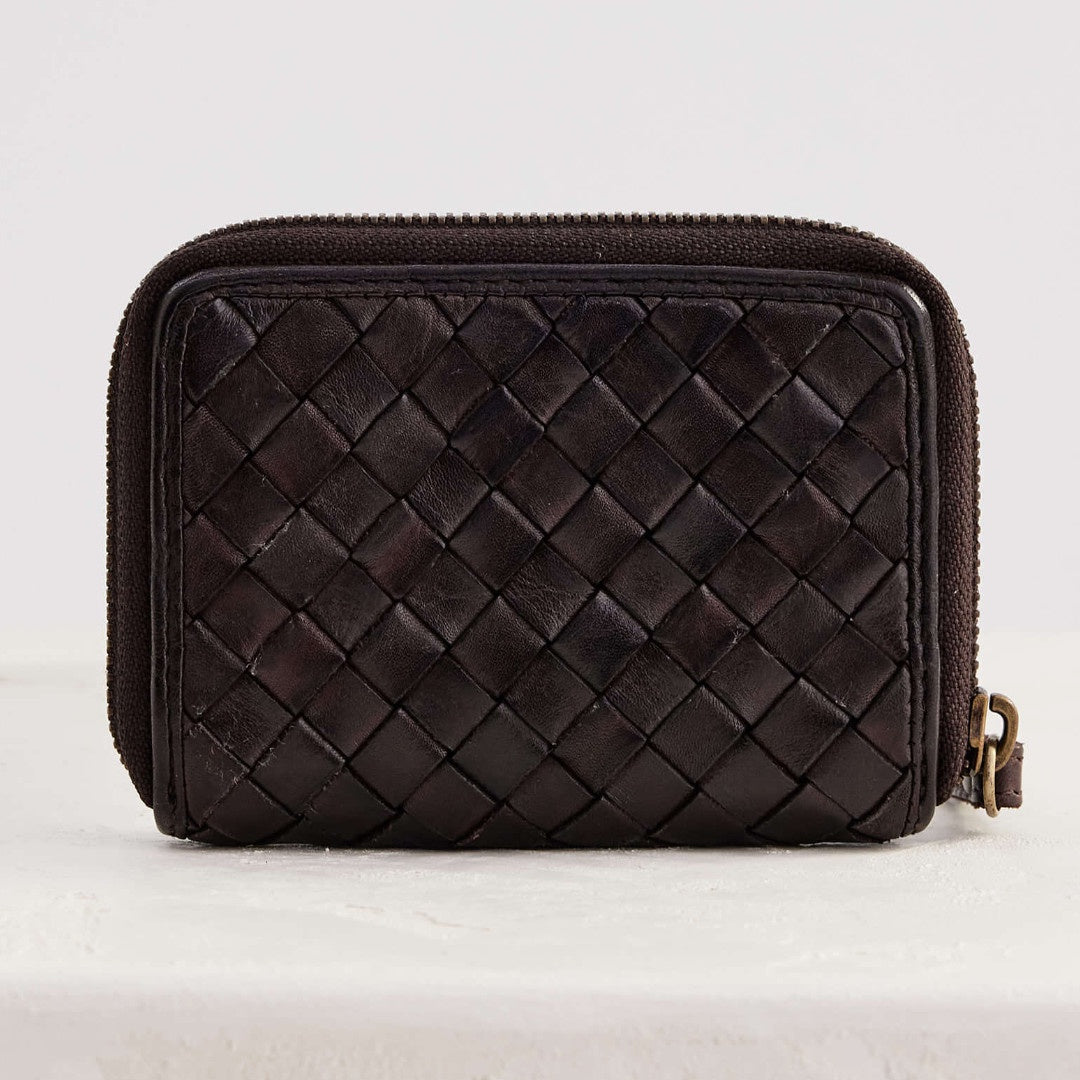 Juju Basque Wallet | Small | Chocolate