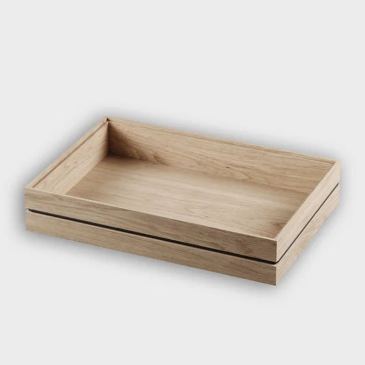 Organic Oak Organiser Tray | Small