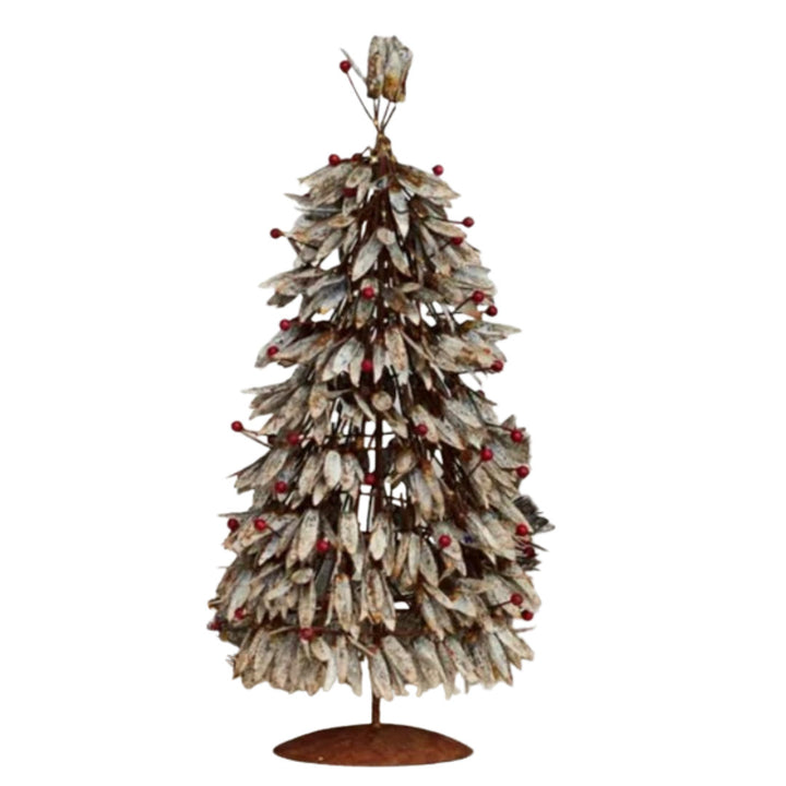 Zinc Berry Tree | Small 35cmH