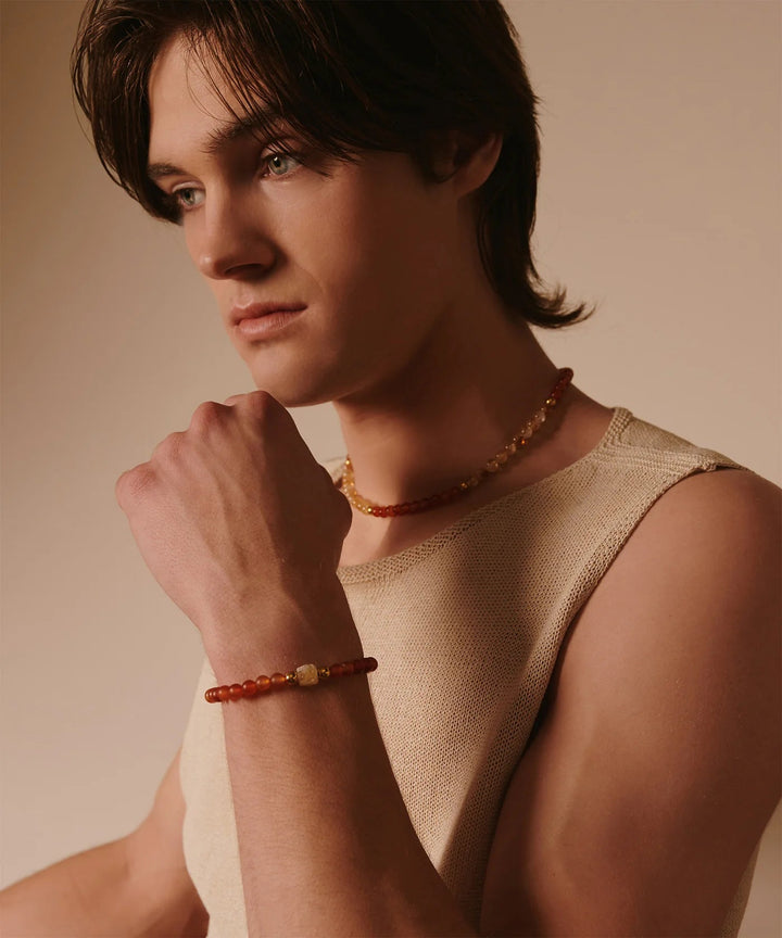 Spiritus | Fire Horse Bracelet | Citrine, Carnelian - Suzie Anderson Home