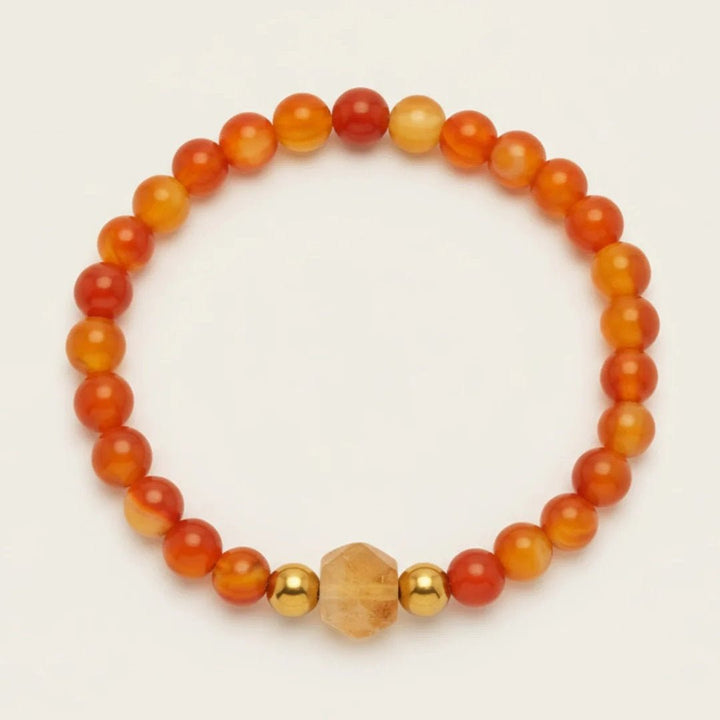 Spiritus | Fire Horse Bracelet | Citrine, Carnelian - Suzie Anderson Home