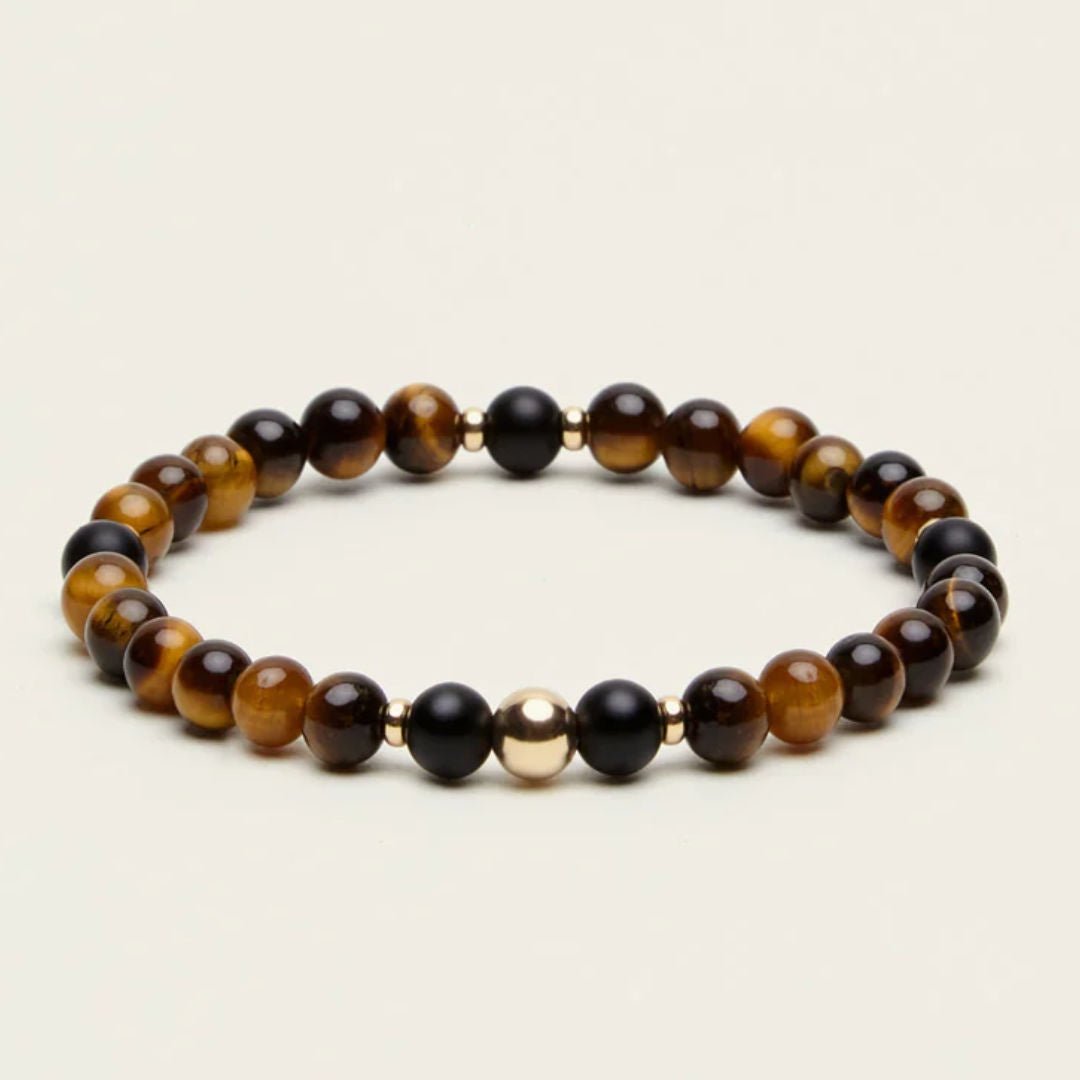 Spiritus | UNIVERSAL INSPIRATION Bracelet | Tigers Eye, Onyx - Suzie Anderson Home